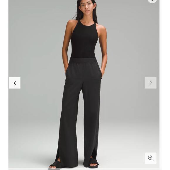 Lululemon Stretch Woven High-Rise Wide-Leg Pant Regular - Picture 1 of 2